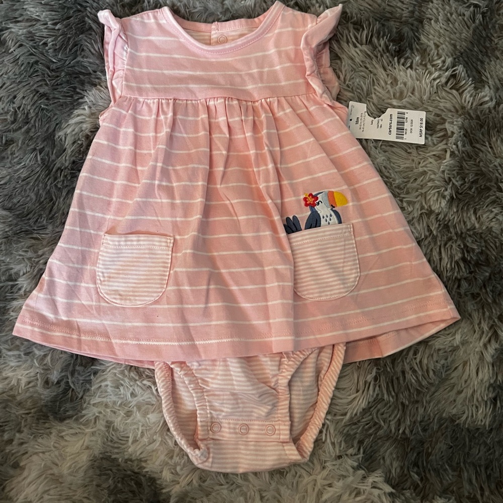 18 month Carter’s onesie dress